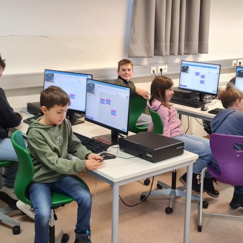 Workshops im neuen MINT-LAB