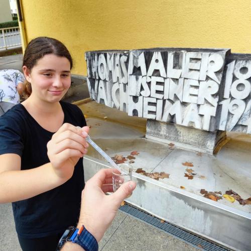 Experimente mit Wasser