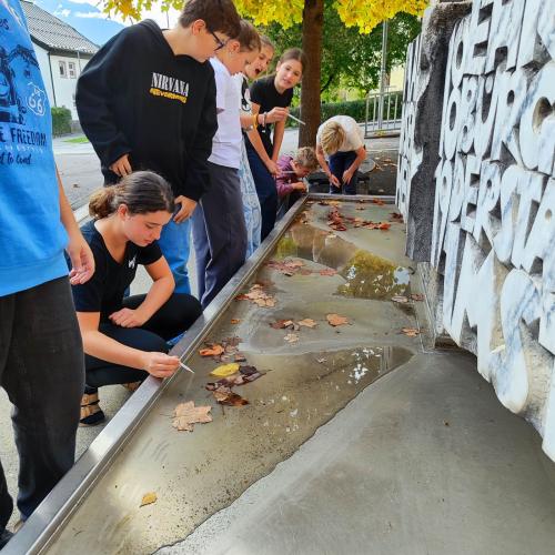 Experimente mit Wasser