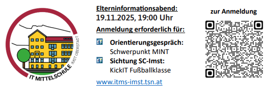 Anmeldung zum Orientierungsgespräch & KickIT Sichtung für SJ 26/27