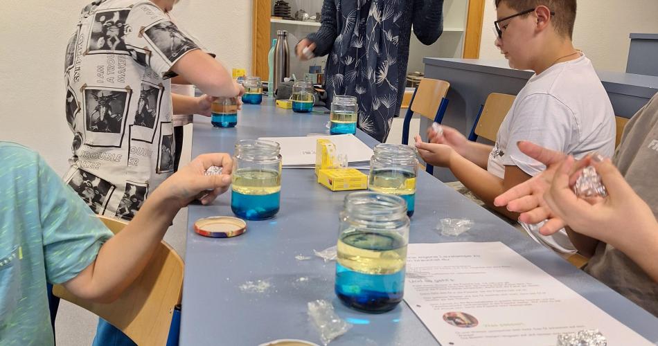 Wasser ist Leben - MINT-Nachmittag