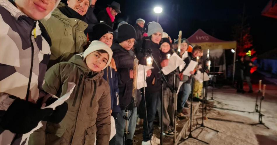 Imst verbindet - Weihnachtssingen - wir waren dabei!